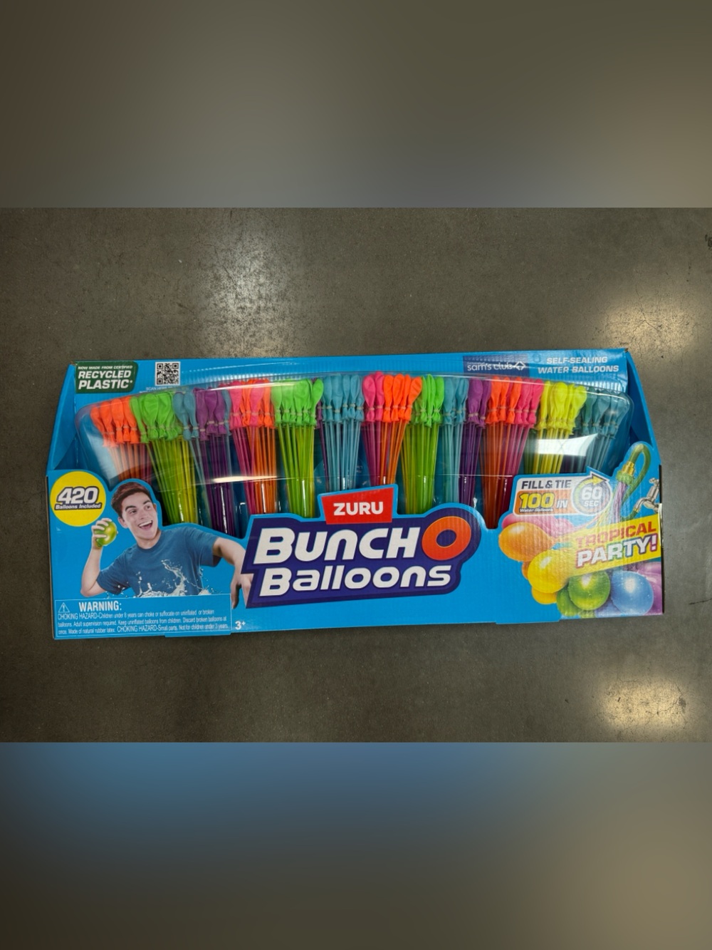 Bunch O Balloons 420 Ct Multi-Color Water Balloon Party Pack